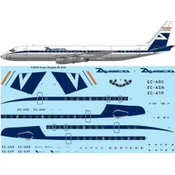 26Decals X14429 1/144 Aviaco Douglas DC-8-52 laser decal - for X-Scale kit