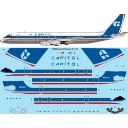 26Decals X14441 1/144 Capitol International Douglas DC-8-31 laser decal - for X-Scale kit