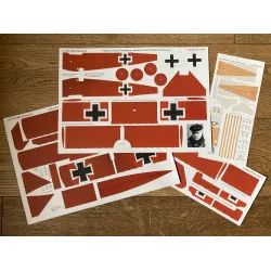 Aviattic ATT24022 1/24 (Meng) Fokker DR.I 425/17 Manfred von Richthofen type 2