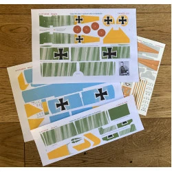 Aviattic ATT24030B 1/24 Fokker DR.I Ltn. Lothar von Richthofen scheme B Meng