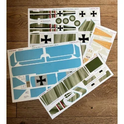 Aviattic ATT24036 1/24 (Meng) Fokker DR.I 588/17 Ltn. Hans Werner, Jasta 14