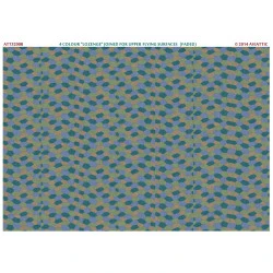 Aviattic ATT32008 1/32 4 colour lozenge joined for upper flying surfaces (faded)