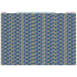 Aviattic ATT32017 1/32 5 colour lozenge joined for upper flying surfaces (faded) aircraft decal