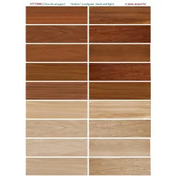 Aviattic ATT32060 1/32 (Clear decal paper) Walnut woodgrain (dark and light)