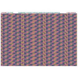 Aviattic ATT32067 1/32 (Clear decal paper) Alternative 5 colour lozenge joined for flying surfaces