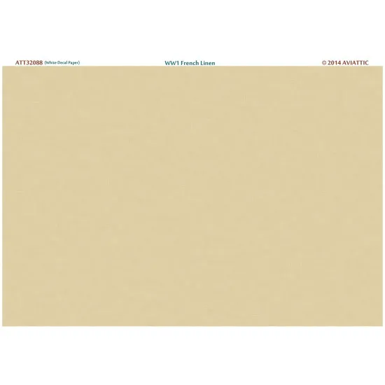 Aviattic ATT32088 1/32 (white decal paper) WW1 French linen decal