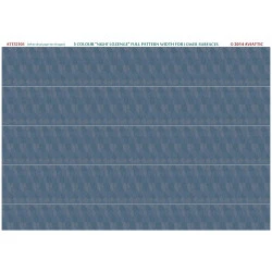 Aviattic ATT32105 1/32 (white decal paper for rib tapes) 5 colour night lozenge full pattern width for lower surfaces