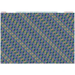 Aviattic ATT32106 1/32 5 colour lozenge 45 degrees joined for upper flying surfaces (factory fresh)