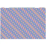 Aviattic ATT32107 1/32 5 colour lozenge 45 degrees joined for lower flying surfaces (factory fresh)