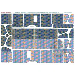 Aviattic ATT32133 1/32 5 Colour Lozenge with lozenge rib tapes