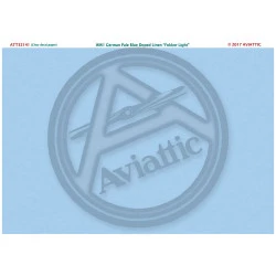 Aviattic ATT32141 1/32 (Clear decal paper) WW1 German pale blue doped linen Fokker Light