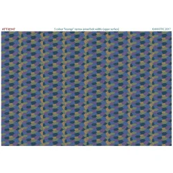 Aviattic ATT32147 1/32 5 colour lozenge narrow joined bolts (upper surface)