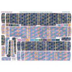 Aviattic ATT32176 1/32 Fokker DVII Albatros OAW 5 collozenge pink rib tapes