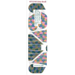 Aviattic ATT32183 1/32 Fokker DVII Albatros 4 color lozenge tail linen rib tapes