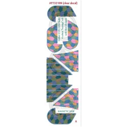 Aviattic ATT32189 1/32 Fokker DVII OAW 4 colour lozenge blue rib tapes decal