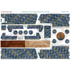 Aviattic ATT32197 1/32 Halberstadt CL.II 5 color lozenge no rib tapes decal