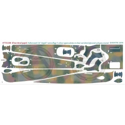 Aviattic ATT32208 1/32 Halberstadt CL.II Stipple camo 5 color clear plywood