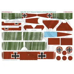 Aviattic ATT32220 1/32 Fokker Dr.I 161/17 Rittmeister Manfred von Richthofen