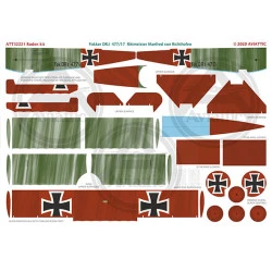 Aviattic ATT32221 1/32 Fokker Dr.I 477/17 Rittmeister Manfred von Richthofen