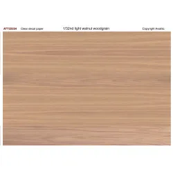Aviattic ATT32234 1/32 (Clear decal paper) Walnut/mahogany/birch plywood light