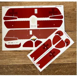 Aviattic ATT32257 1/32 Albatros DV/Va Jasta 11 red paint on linen, national markings overpainted