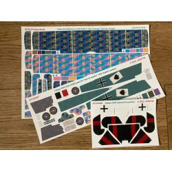Aviattic ATT32287 1/32 Fokker DVII late OAW Jasta 64w Uffz Rudolf Lochner decal