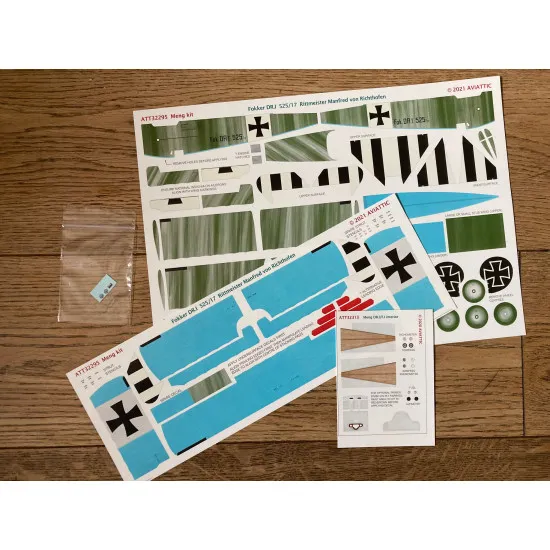 Aviattic ATT32295 1/32 Meng Fokker Dr.I 525/17 Rittmeister Manfred Richthofen