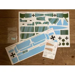 Aviattic ATT32304 1/32 Meng Fokker F.I 103/17 Ltn Werner Voss blue doped linen