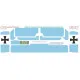 Aviattic ATT32305 1/32 Meng Fokker DR.I streaked camouflage pale blue linen