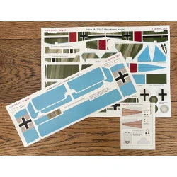 Aviattic ATT32345 1/32 Meng Fokker DR.I 574/17 Jasta 14 w/resin cowl holes decal