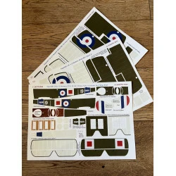 Aviattic ATT32368 1/32 Sopwith 1 1/2 Strutter 9722 Draper/Barker No3 Wing RNAS