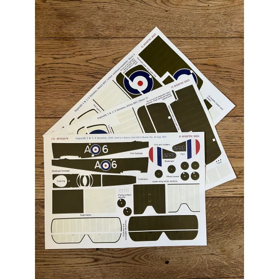 Aviattic ATT32374 1/32 Sopwith 1 1/2 Strutter A993 Reece/Moult No43 Squadron RFC