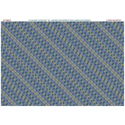 Aviattic ATT48031 1/48 5 color lozenge 45 degrees joined for upper flying surfaces (faded)