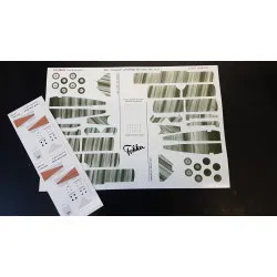 Aviattic ATT48044 1/48 (Clear decal paper) WW1 streaked camouflage Fokker DR.I and F.I (tailored)