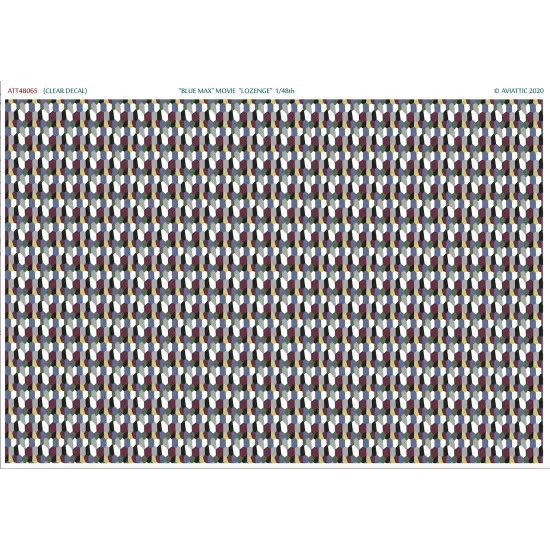 Aviattic ATT48065 1/48 Blue Max movie Lozenge decal