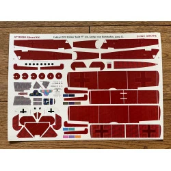 Aviattic ATT48084 1/48 Fokker DVII F Ltn Lothar von Richthofen, Jasta 11 (red)