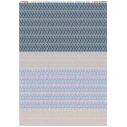 Aviattic ATT72006 1/72 5 colour lozenge full pattern width for upper and lower surfaces inc. interior reversed (faded)