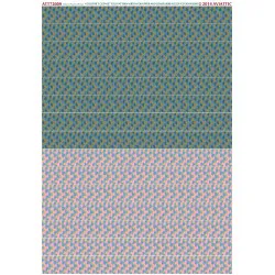 Aviattic ATT72009 1/72 (white decal paper for rib tapes) 4 colour lozenge full pattern width for upper and lower surfaces (factory fresh)