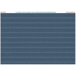 Aviattic ATT72013 1/72 5 colour night lozenge full pattern width for upper surfaces
