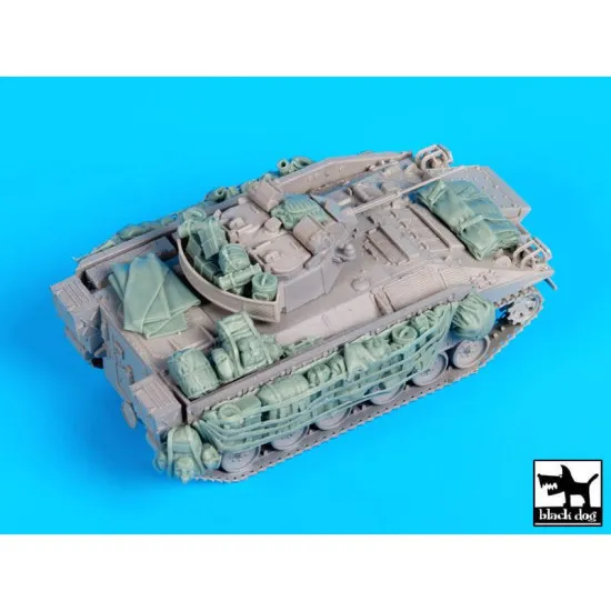 Black Dog 72100 1/72 British Warrior accessories set for Trumpeter