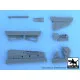 Black Dog A32002 1/32 Focke-Wulf FW 190 D-9 tail wheel for Hasegawa 7 parts