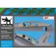 Black Dog A32006 1/32 A -4 Skyhawk spine electronic+tail for Hobby Boss