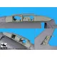 Black Dog A32006 1/32 A -4 Skyhawk spine electronic+tail for Hobby Boss