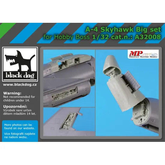 Black Dog A32008 1/32 A-4 Skyhawk big set for Hobby boss