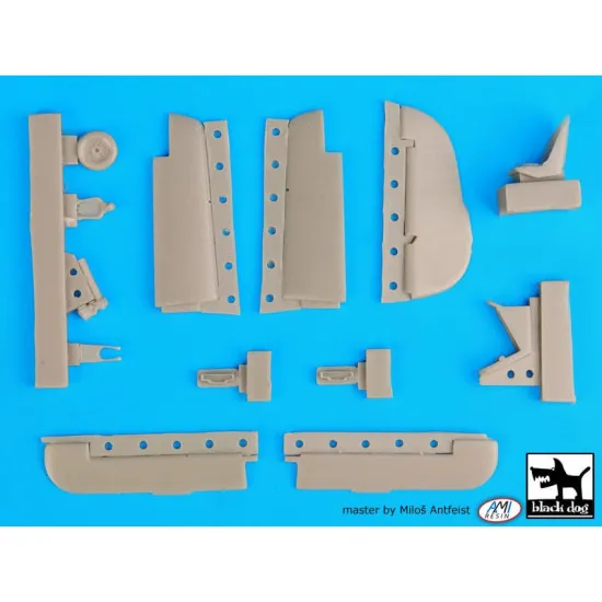 Black Dog A48009 1/48 Fw-190 A8 detail set for Hasegawa