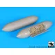 Black Dog A48011 1/48 Viking cargo POD accessories set for Italeri