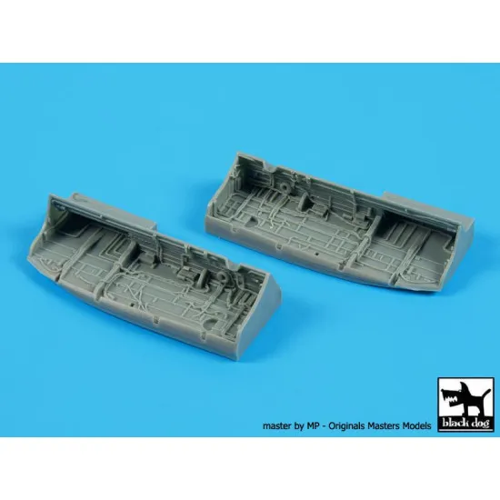Black Dog A48016 1/48 F 35 A Lighting II wheels bays for Kity Hawk