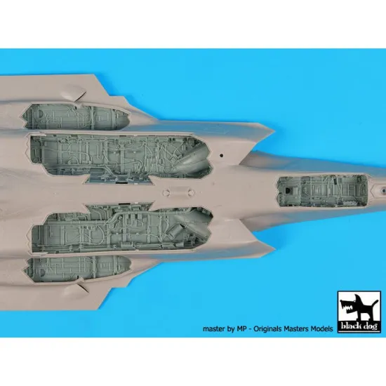 Black Dog A48018 1/48 F 35 A Lighting II big accessories set for Kity Hawk
