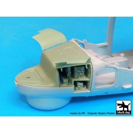 Black Dog A48019 1/48 Westland Lynx HMA8 accessories set #1 for Airfix