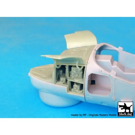 Black Dog A48019 1/48 Westland Lynx HMA8 accessories set #1 for Airfix